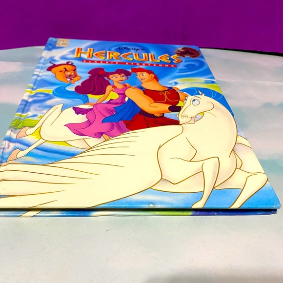 DISNEY’S VINTAGE 1997 HERCULES CLASSIC STORYBOOK HARDCOVER 95p GREAT CONDITION - Picture 14 of 16
